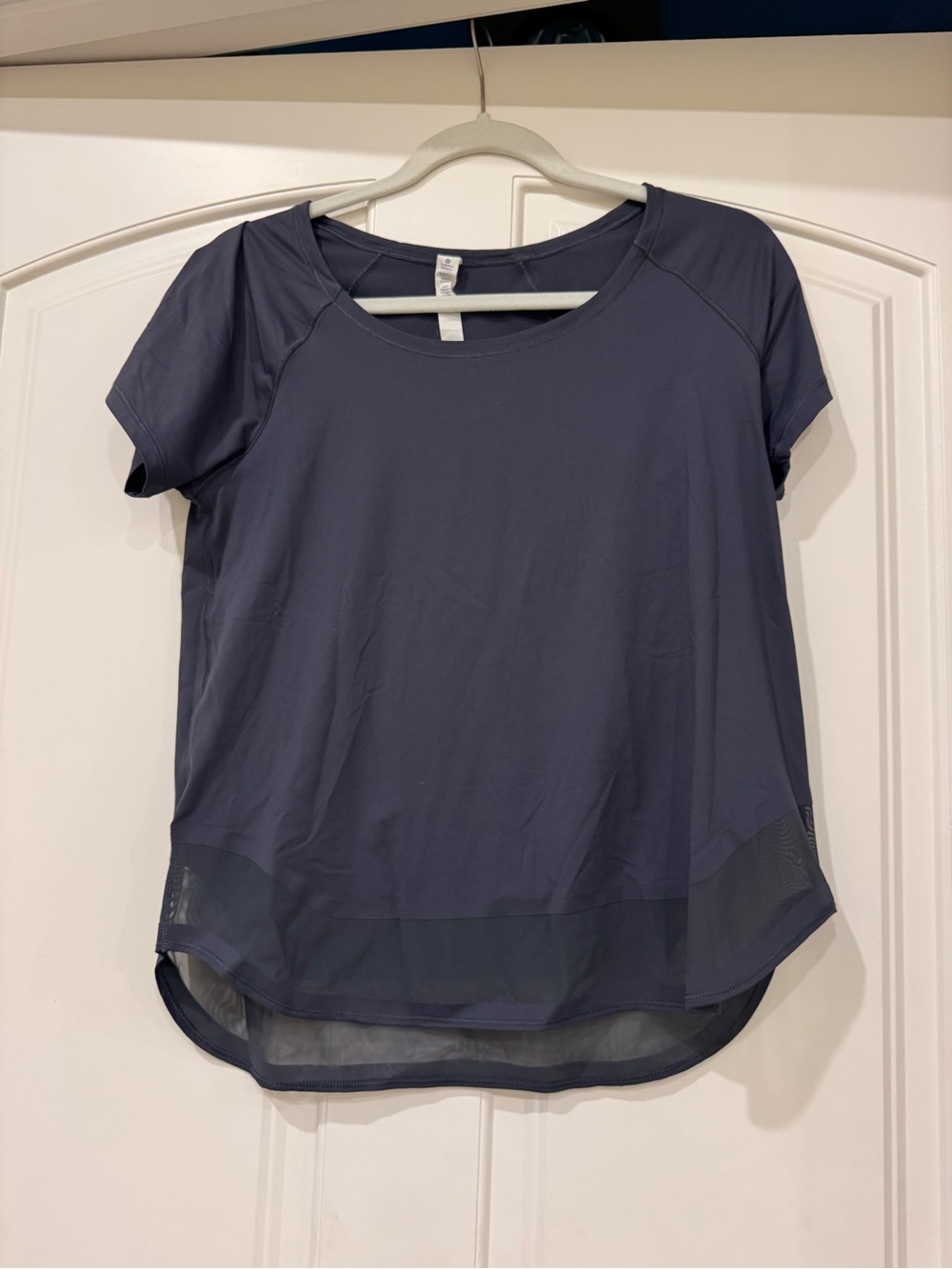 Lululemon stylish comfortable black shirt- 79%nylon, 21%lycra
